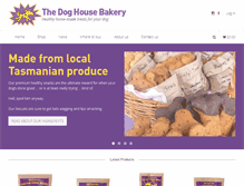 Tablet Screenshot of doghousebakery.com.au
